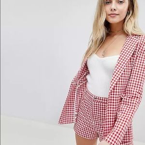 Honey Punch Plaid Blazer